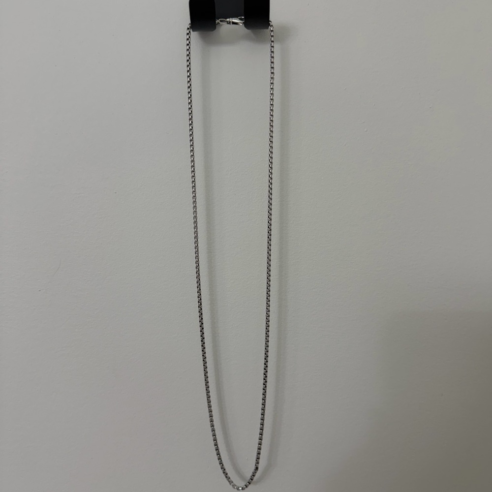 David Yurman Silver Chain Necklace